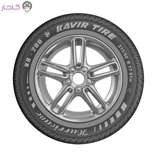 لاستیک سواری 215/50R17 مدل KB200 کویر KAVIR