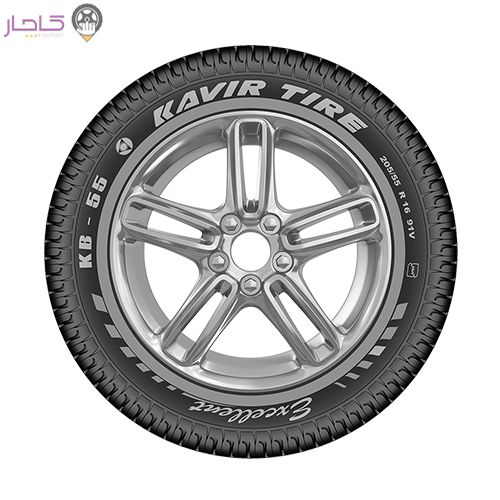 لاستیک سواری 205/55R16 مدل KB55 کویر KAVIR