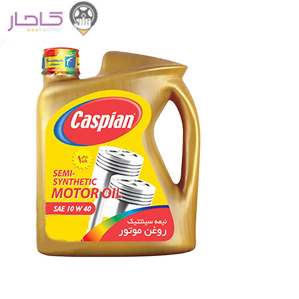 11400102روغن موتور 4 لیتری نیمه سنتتیک کاسپین 40-10 SL