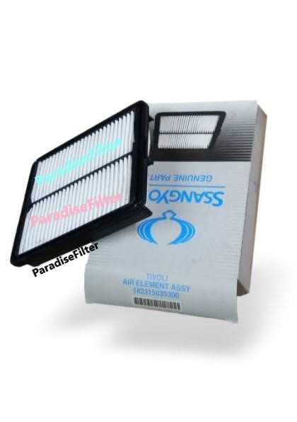 فیلتر هوا طرح اصلی سانگ یانگ /. OEM : 1#2315035300 / تیولی ، کورنادو